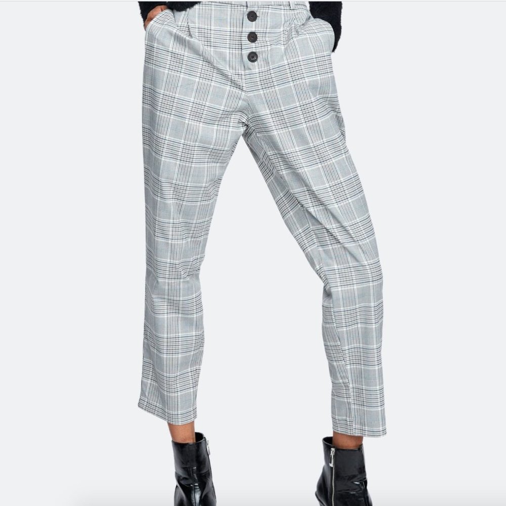 Zara Darted Trousers with Buttons